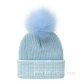 100% cotton knit earflap baby beanie winter hats
